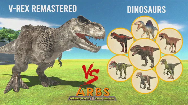 V-REX (Remastered) vs DINOSAURS