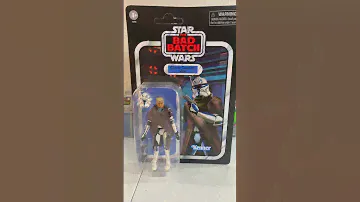 Clone captain Rex vc208 the bad batch 3.75 #starwars #thebadbatch #thevintagecollection #kenner