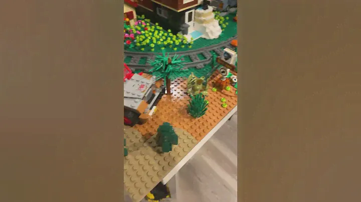 LEGO Jurassic Park Display