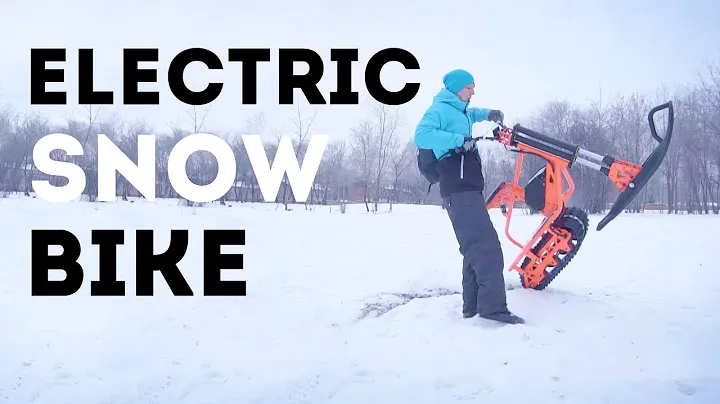 Электрический снегоход SNIEJIK. Best electric snowbike from sniejik.com