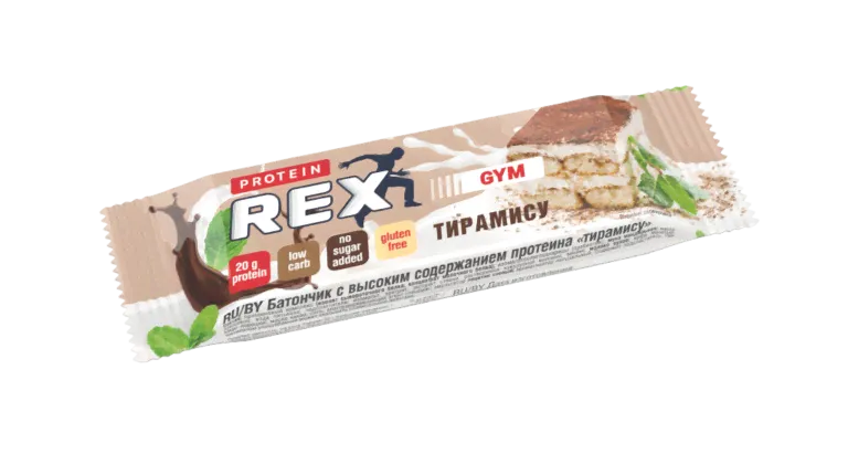 Батончик протеиновый ProteinRex "Тирамису" 60 гр.-0