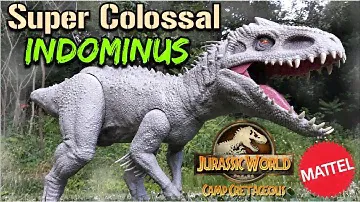 Mattel Super Colossal Indominus Rex Review!!!
