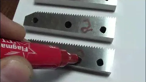 Правильное расположение резьбонарезных гребенок