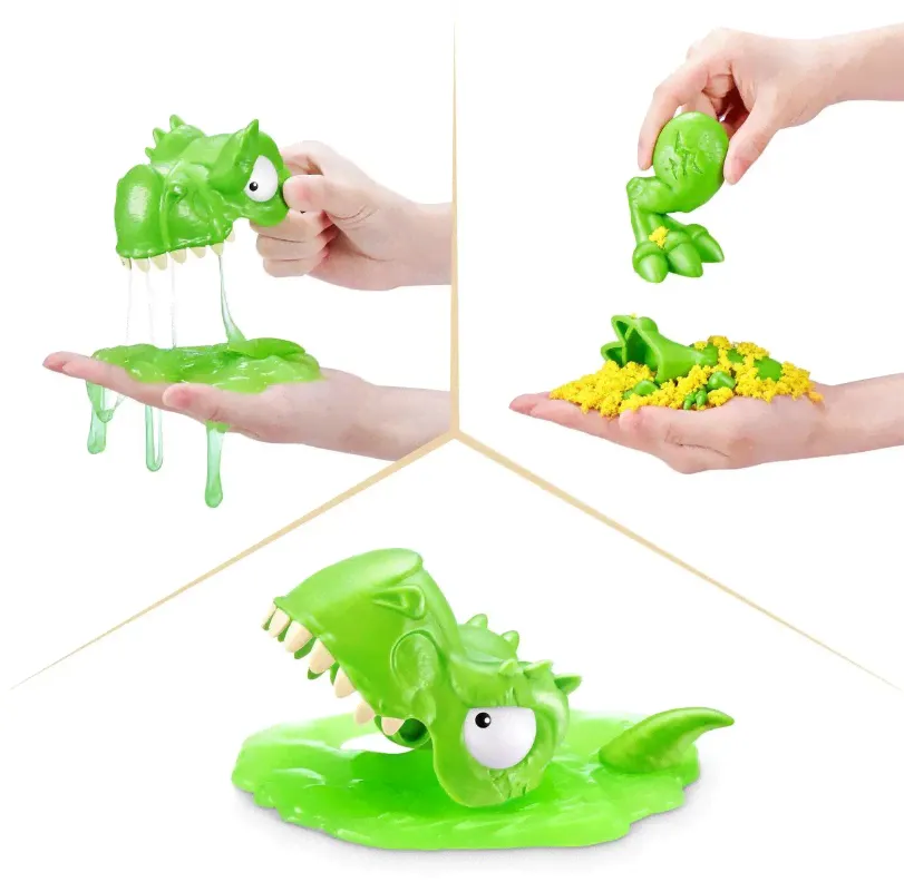 Набор игровой Zuru Smashers Dino Island Mini T-Rex Battles Playset Битва динозавров в яйце 74114-2