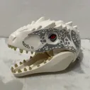 Lego Jurassic World Indominus Rex White Dinosaur Figure T-Rex Head Only 75919