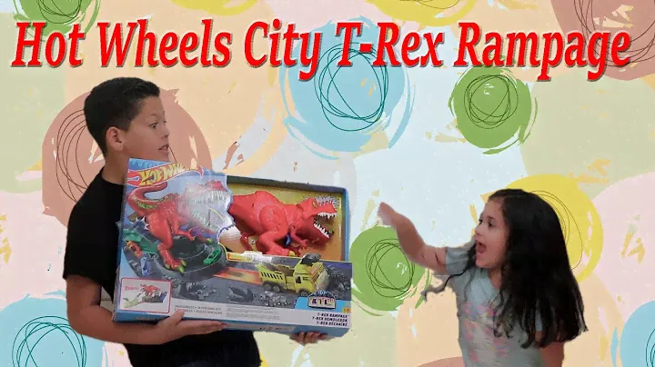 Hot Wheels City T-Rex Rampage
