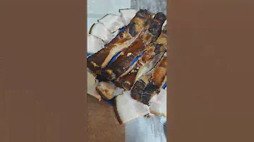 Суп пюре гороховый с копчеными ребрышками