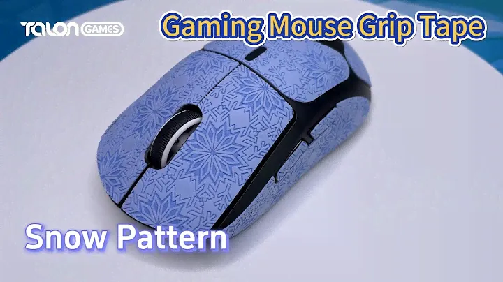 Snowy Pattern! TALONGAMES Snow Pattern Series Mouse Grip Tape (Blue, for G Pro X Superlight)