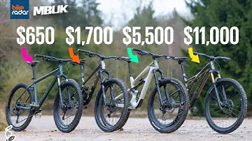 $650 Vs $11,000 Mountain Bikes!