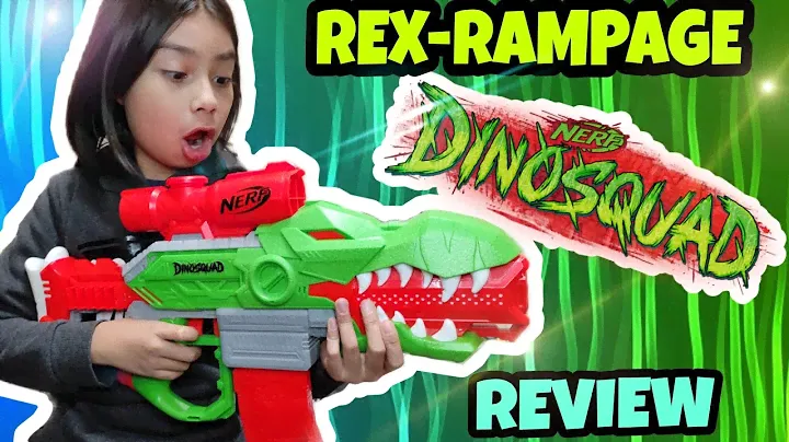 NERF DINOSQUAD/ REX-RAMPAGE REVIEW