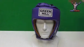 Боксерский шлем Green Hill Five Star синий
