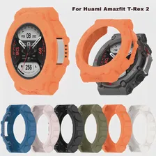 Защитный чехол для Huami Amazfit T-Rex 2 из мягкого ТПУ с полной защитой, силиконовый бампер для экрана смарт-часов