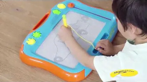 TOMY Megasketcher - L'ardoise magique Classique démo vidéo officielle