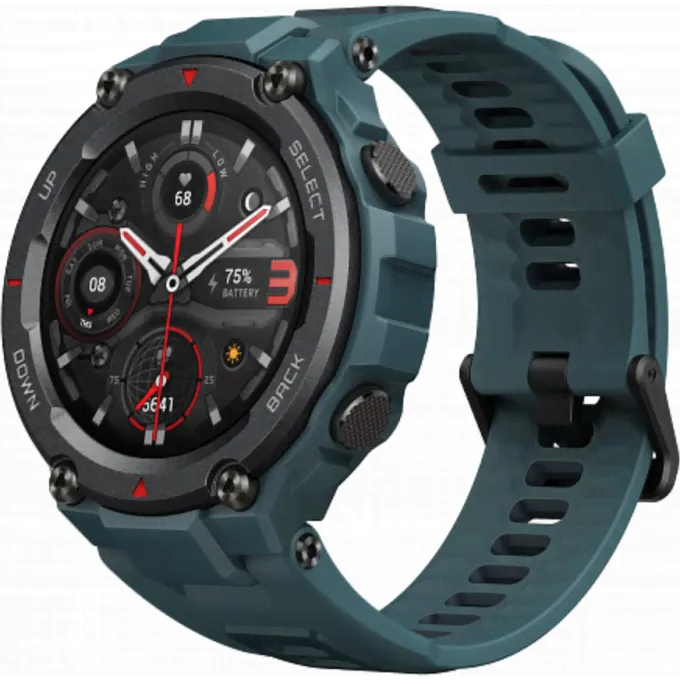 Смарт-часы AMAZFIT T-REX PRO A2013 голубые AMF-6972596102519-2