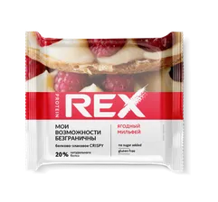 Proteinrex Хлебцы протеино-злаковые 20% протеина Crispy (12 шт в уп) 55 г Ягодный мильфей