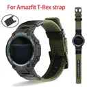 Нейлоновый ремешок-браслет для Huami Amazfit T-Rex 2, ремешок на запястье, умные часы, ремешки для часов для Amazfit T-Rex Pro T-Rex Ultra T-Rex, сменный ремешок correa