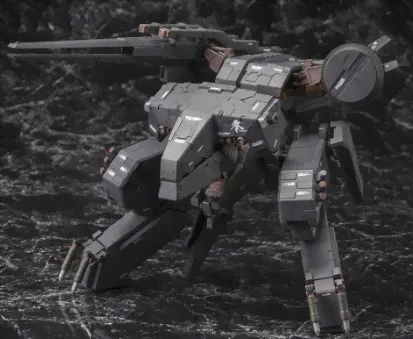 Metal Gear Solid 1/100 Scale Plastic Model Kit: Metal Gear REX Black Ver. (Re-run)-4