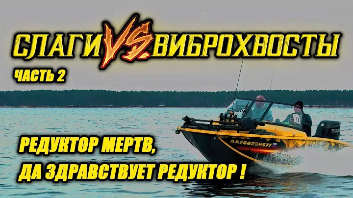 Лучшая приманка - слаг или виброхвост ? | Ремонт редуктора | рыбалка с panoptix