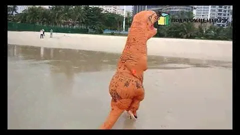 КОСТЮМ ДИНОЗАВРА T-REX НАДУВНОЙ