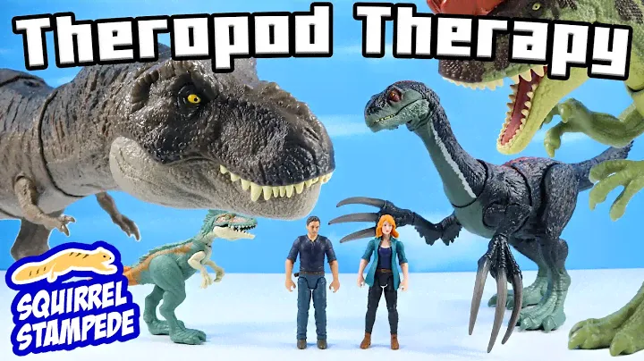 Jurassic World Dominion Mattel Dinosaur Collection 2022 Review - It's T Rex Theropod Therapy!
