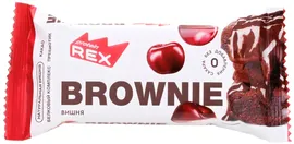 Пирожное Protein Rex протеиновое Брауни Вишня 50г