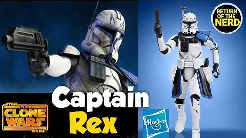 Hasbro Star Wars Captain Rex, The Vintage Collection 2021, action figure review & posing, CT-7567!