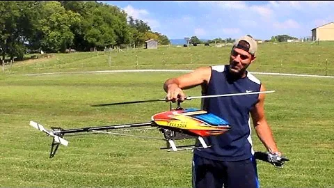 Align T-REX 550E DFC - Beauty & Power = RC FUN!!