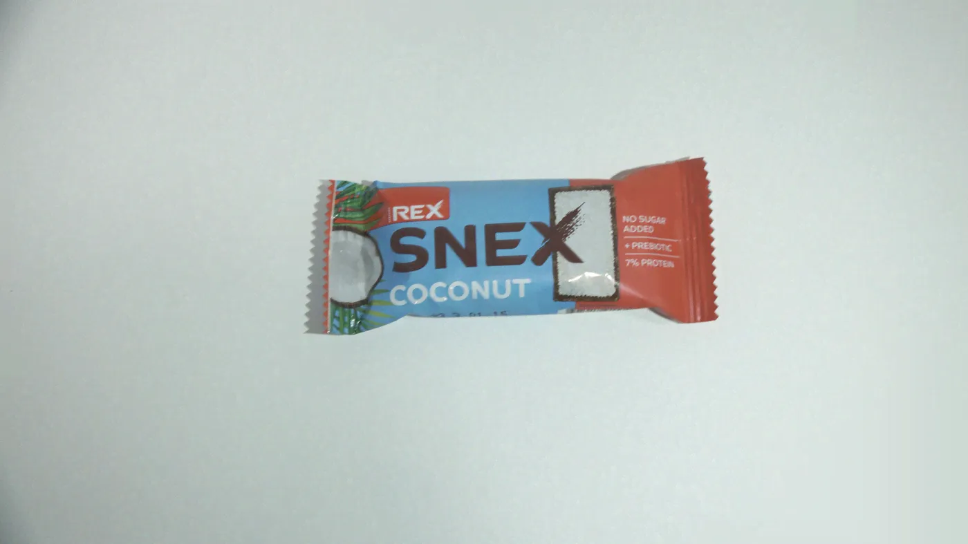 Батончик Rex snex кокос 40г