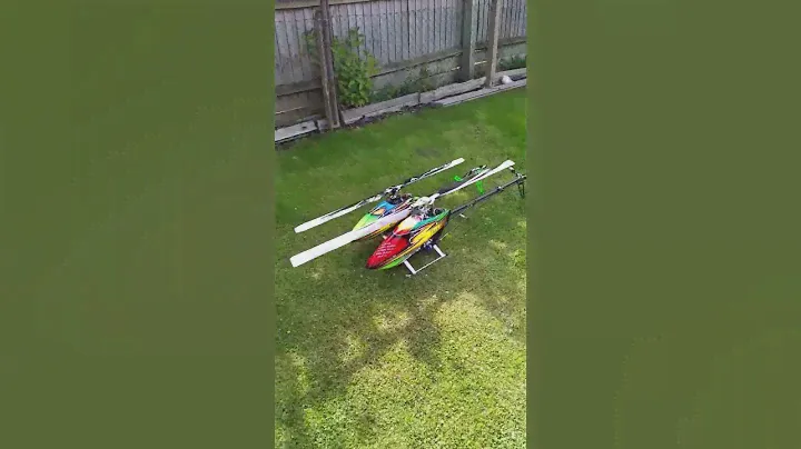 Align TREX 550e vs 700e DFC PRO