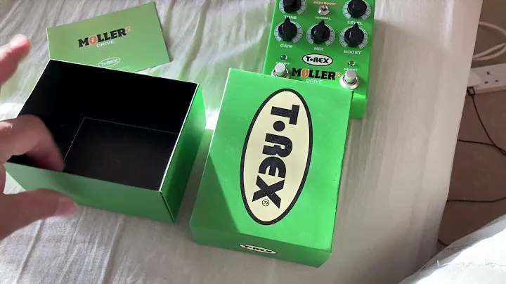 T-Rex Moller II Booster and Overdrive Pedal (unboxing / review )