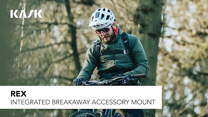 KASK Rex: Integrated breakaway accessory mount