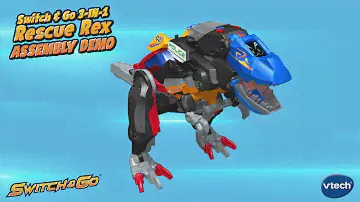 3-in-1 Rescue Rex | Switch & Go | Assembly Demo Video | VTech®