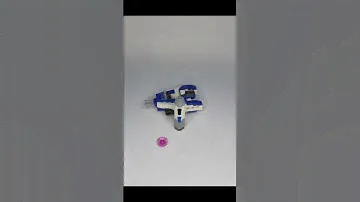Captain Rex™ Y-Wing™ Microfighter from Star Wars: The Clone Wars™ made with Lego®