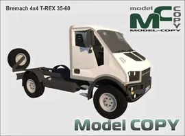Bremach 4x4 T-REX 35-60 - 3D-модель