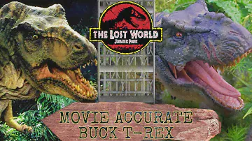 The Lost World Jurassic Park Buck T-Rex Custom (Movie Accurate Sculpt & Paint!)