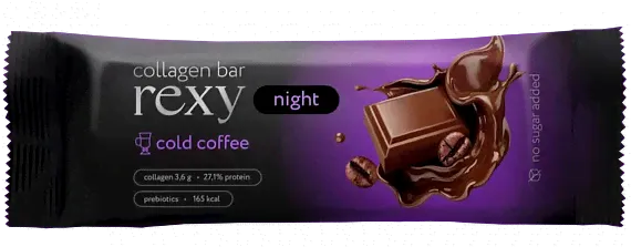 Батончик Protein Rex с высоким содержанием белка Rexy Night Кофе с шоколадом 40 г