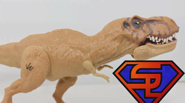 Jurassic World Chomping Tyrannosaurus Rex Movie Action Figure Toy Review