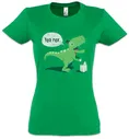 Tea-Rex III Women T-Shirt Tyrannosaurus Tea T Fun Rex Dinosaur Dinosaurs Love