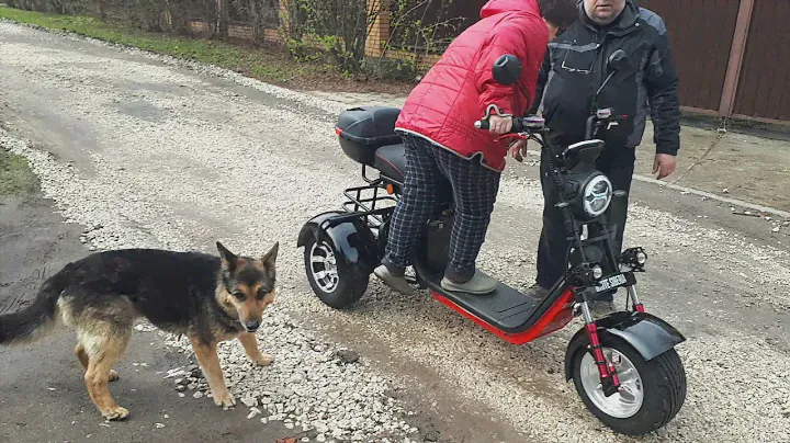 Электроскутер CityCoco WS PRO TRIKE 3000W 2021🔥Тест Драйв #SmartElectroStore