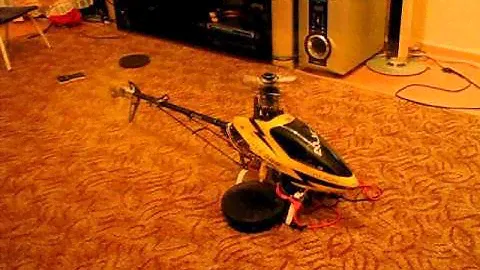Первый запуск Trex-500