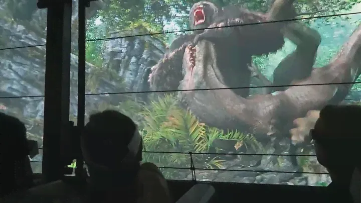 КИНГ-КОНГ (King Kong) невероятный аттракцион UNIVERSAL STUDIOS смотреть онлайн
