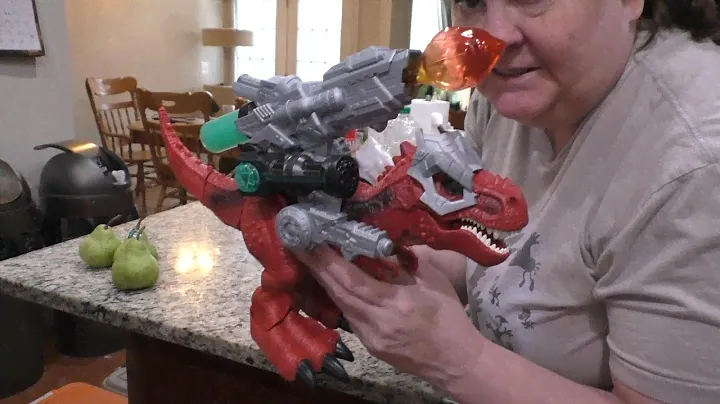 Robo Alive Dino Wars Mega Rex Review! 🐱‍🐉