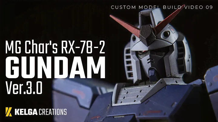 MG Char's RX-78-2 Gundam Ver.3.0, custom painted with GPaint V2 【ガンプラ改造全塗装】