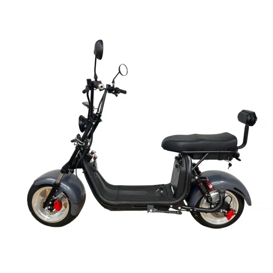 Электроскутер Minako Rex 2000w 40ah двухколесный,Черный