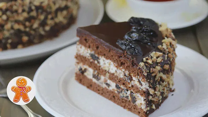 Торт "Чернослив в Шоколаде" ✧ Chocolate Prunes Cake (English Subtitles)