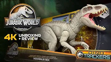 NEW Jurassic World Camouflage 'N Battle Indominus Rex Toy Unboxing & Review 4K / collectjurassic.com