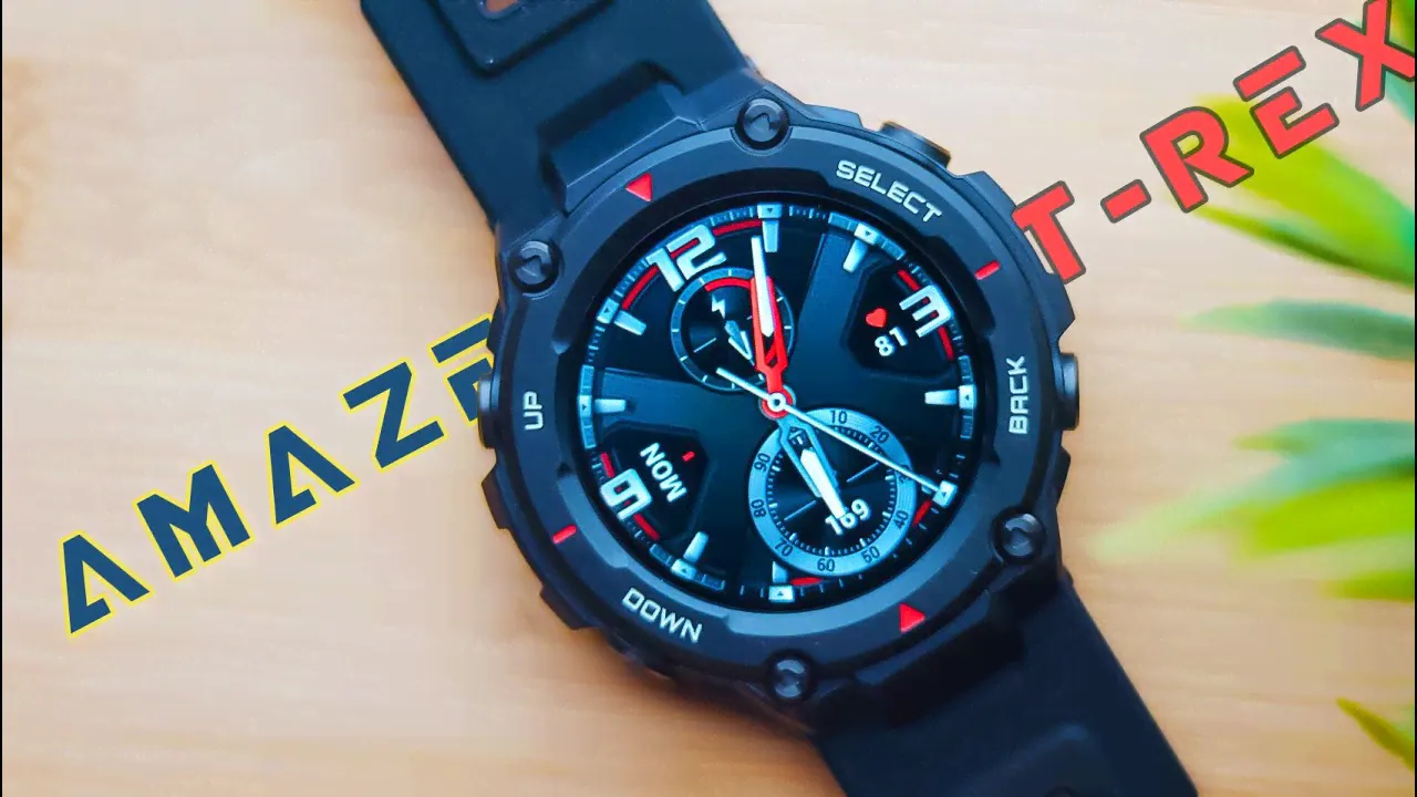 Смарт-часы Amazfit A2013 T-Rex Pro Steel Blue-1