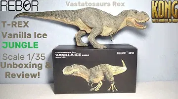 REBOR Tyrannosaurus Rex (V. Rex) Vanilla Ice Jungle Version -Vastatosaurus Rex Unboxing & Review!