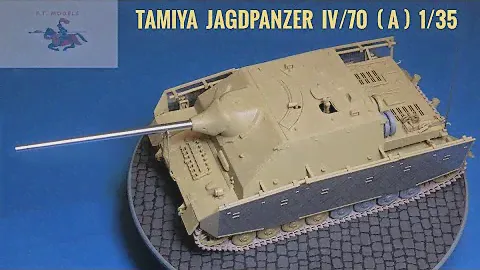 Tamiya  -  Jagdpanzer  IV/70  ( A )  1/35  (  T - Rex  Studio  Tracks  )