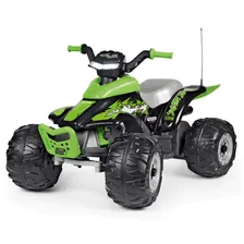Электромобиль квадроцикл Peg Perego Corral T-Rex 330W зелёный